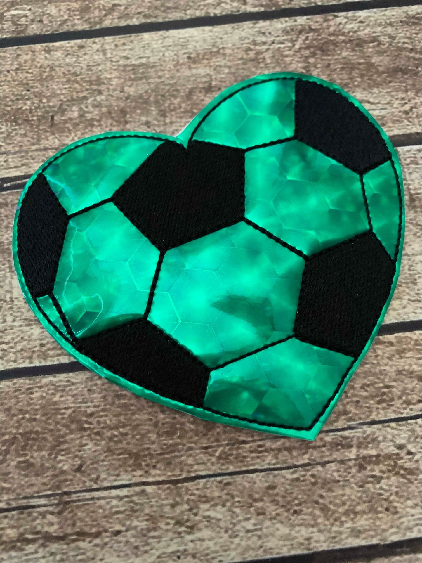 Sport Heart Feltie Set of 6 - Digital Embroidery Design