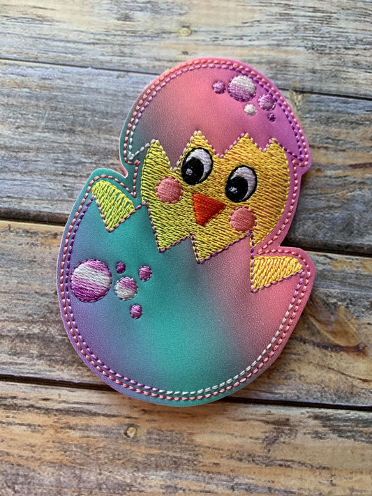 Hatched Chick Felties - 4 sizes - 4x4 and 5x7 Grouped- Digital Embroidery Design