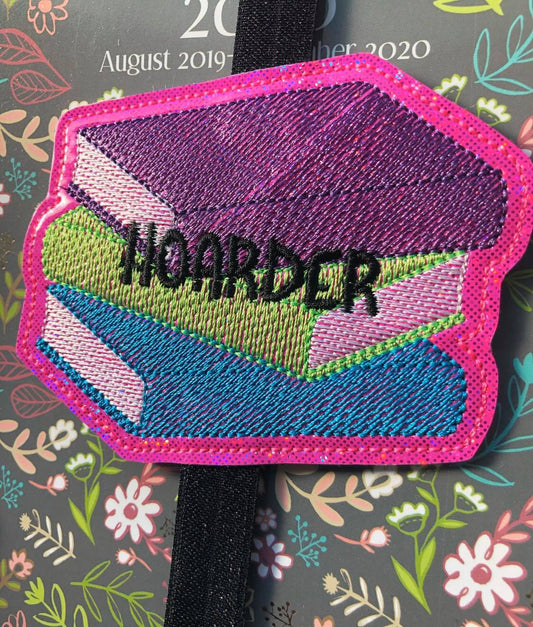 Book Hoarder - Book Band - Digital Embroidery Design