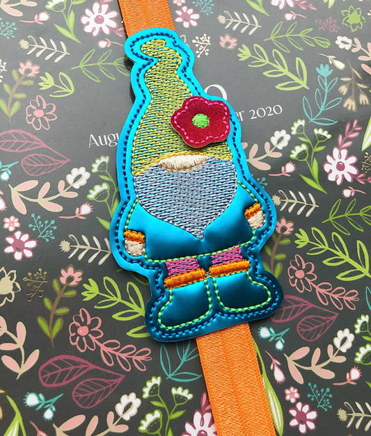 3D Gnome - Book Band - Digital Embroidery Design