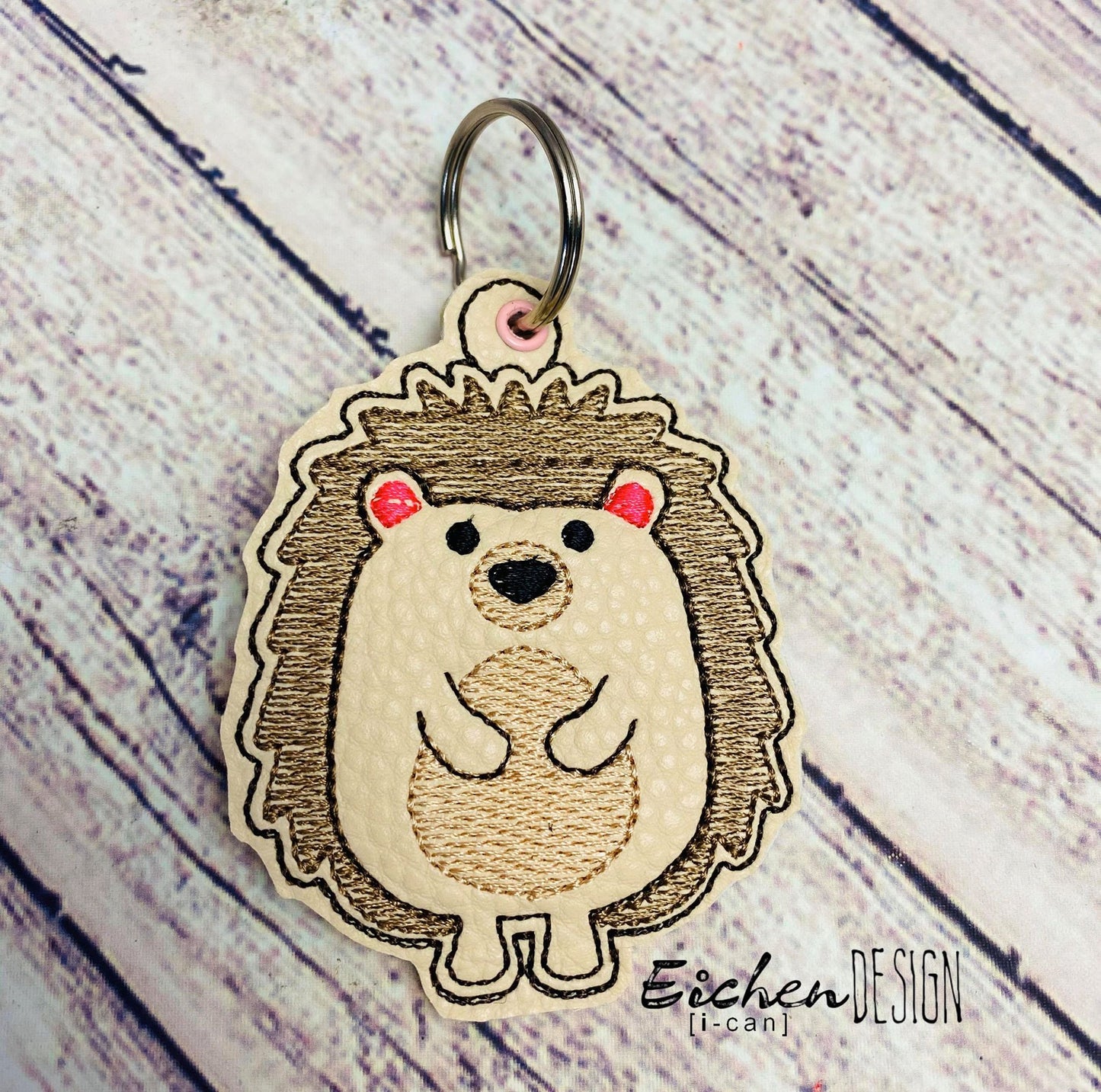 Hedgehog Fobs -  DIGITAL Embroidery DESIGN