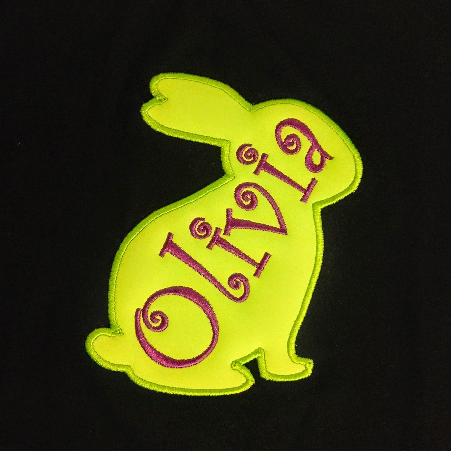 Bunny Applique - 4 Sizes - Digital Embroidery Design
