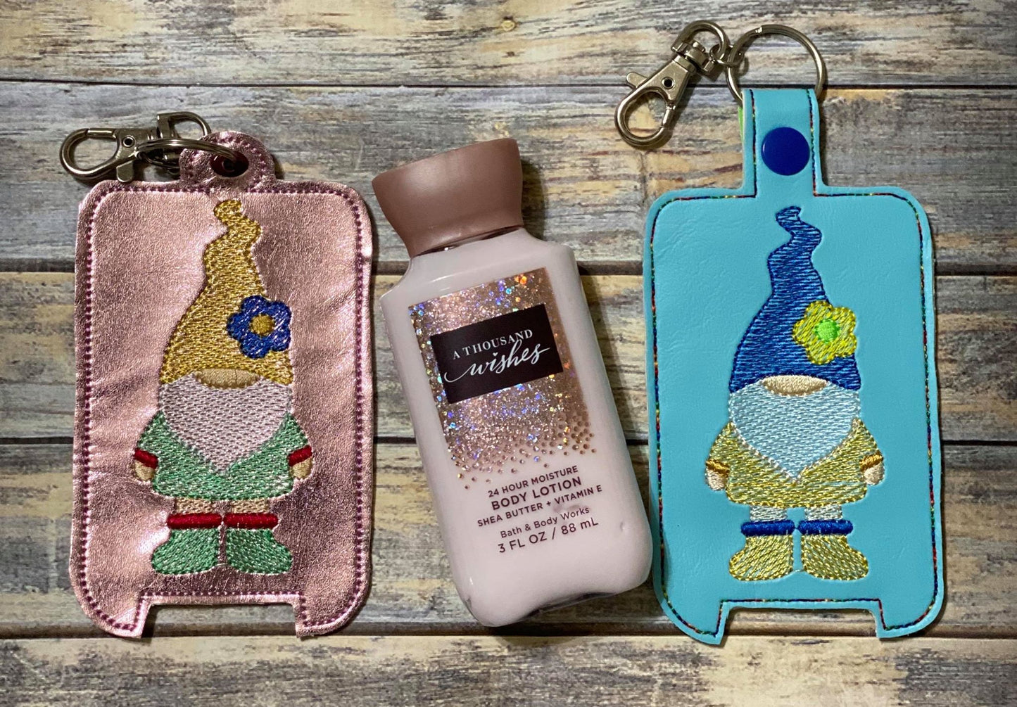 Sketch Gnome Lotion Holders 5x7 included- DIGITAL Embroidery DESIGN