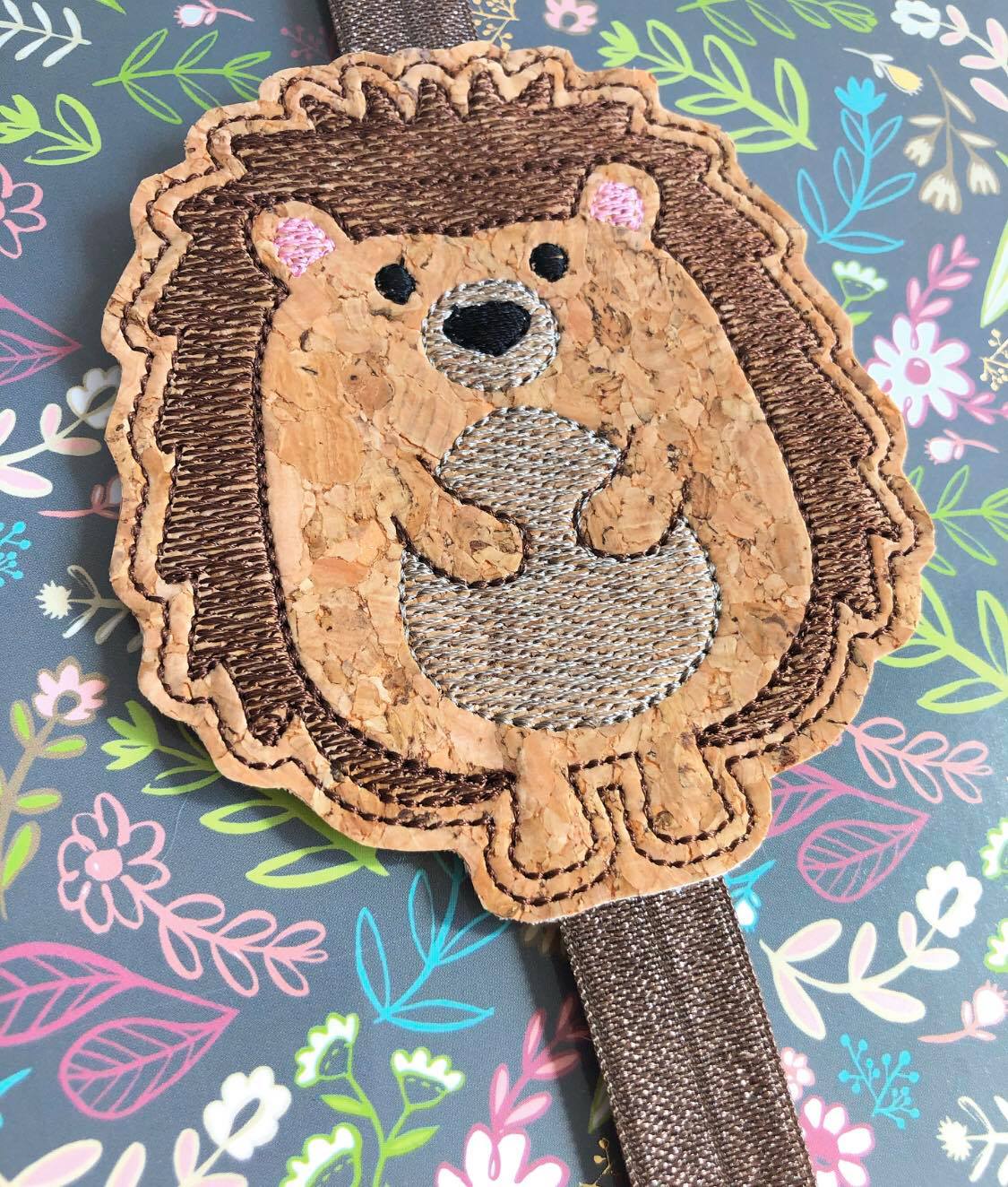 Hedgehog Book Band - Digital Embroidery Design