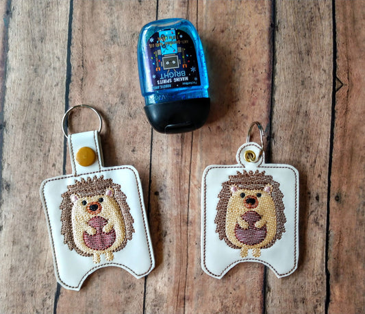 Hedgehog Sanitizer Holders - DIGITAL Embroidery DESIGN