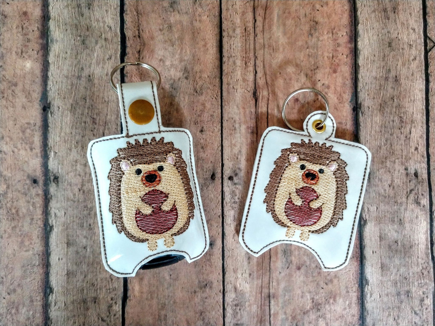 Hedgehog Sanitizer Holders - DIGITAL Embroidery DESIGN