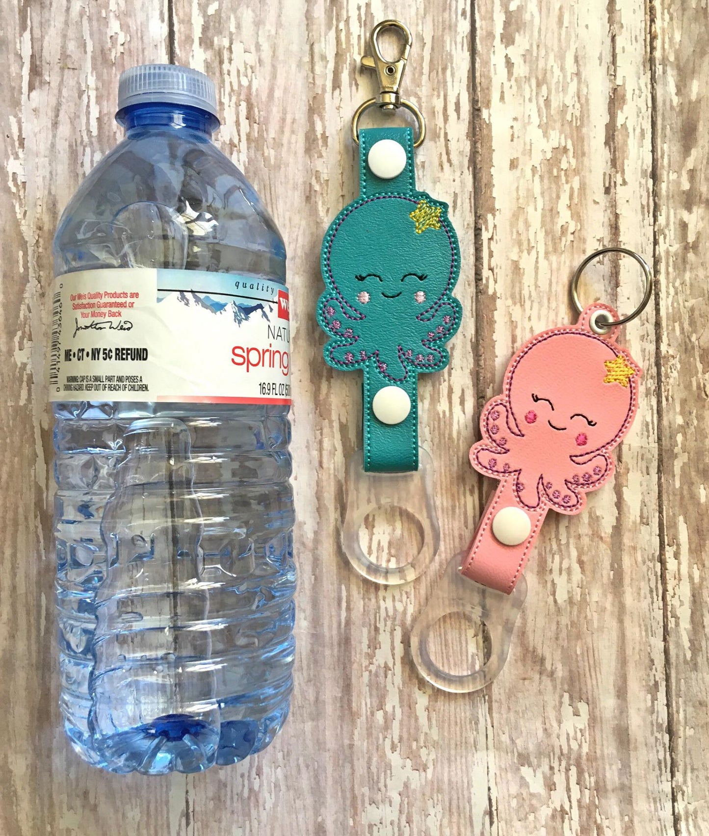 Octopus Water Bottle Holders - DIGITAL Embroidery DESIGN