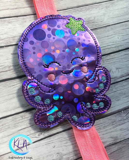 Octopus Book Band - Digital Embroidery Design
