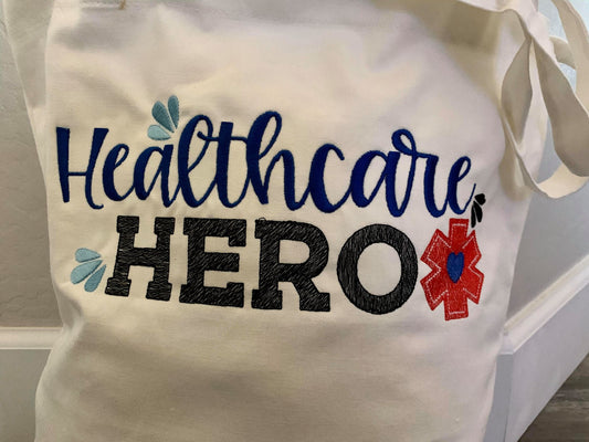 Healthcare Hero - 3 Sizes - Digital Embroidery Design