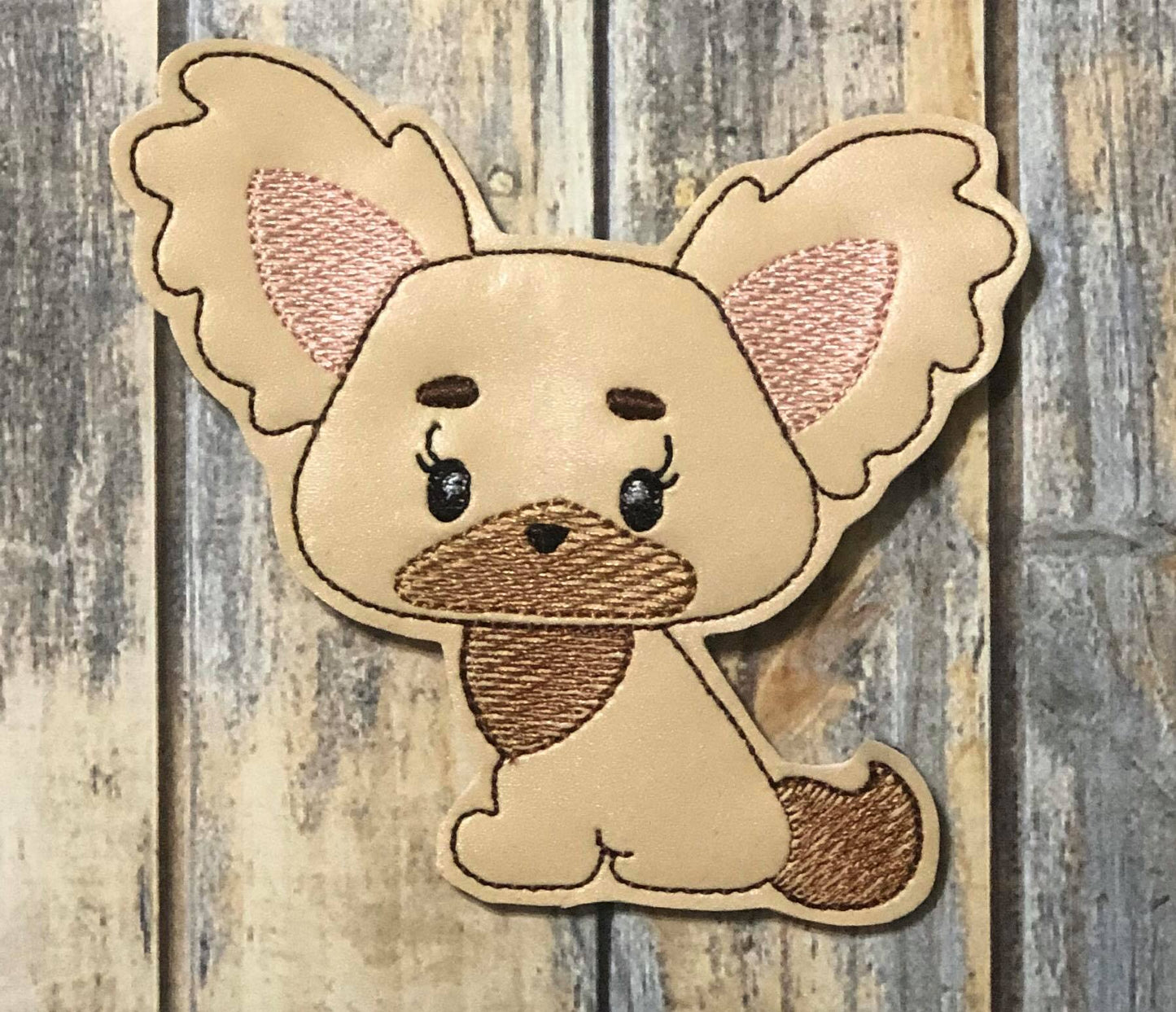Fluffy Puppy Felties - 3 sizes - 4x4 and 5x7 Grouped- Digital Embroidery Design