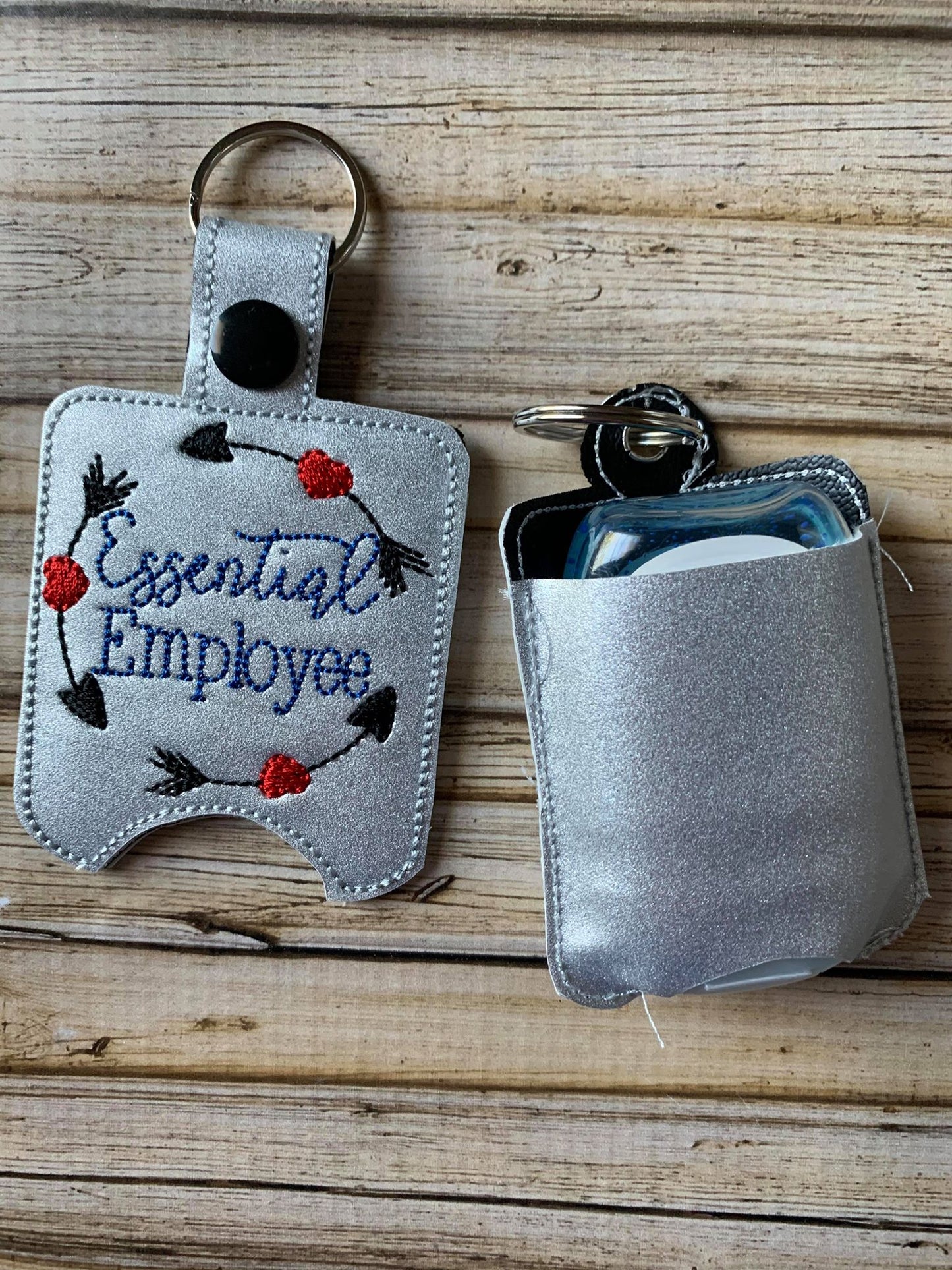 Essential Employee Sanitizer Holders - DIGITAL Embroidery DESIGN
