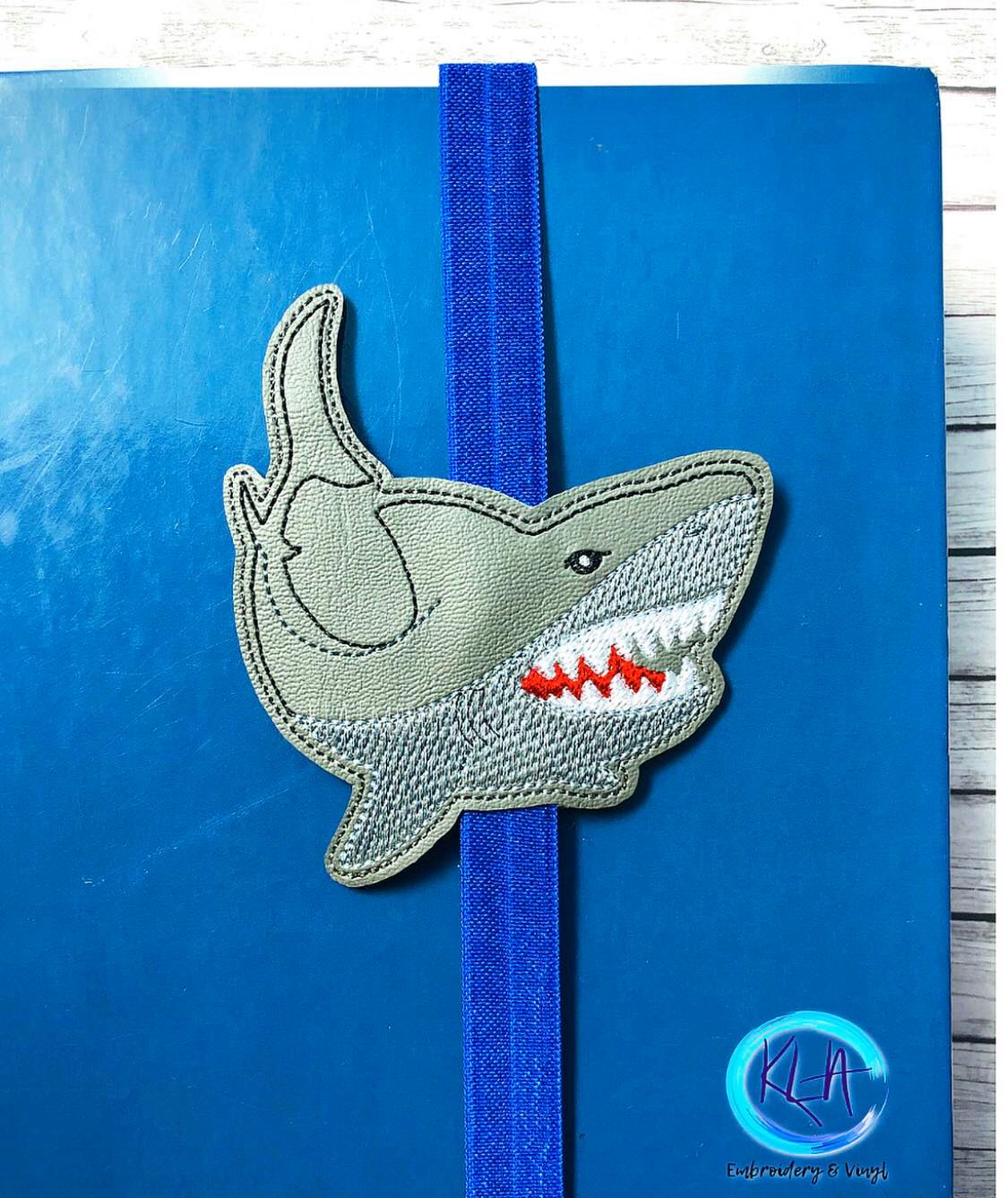 Shark Book Band - Digital Embroidery Design