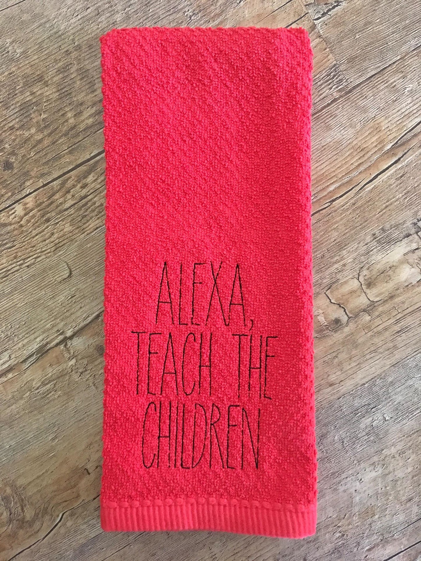 Teach the Children - 2 Sizes - Digital Embroidery Design