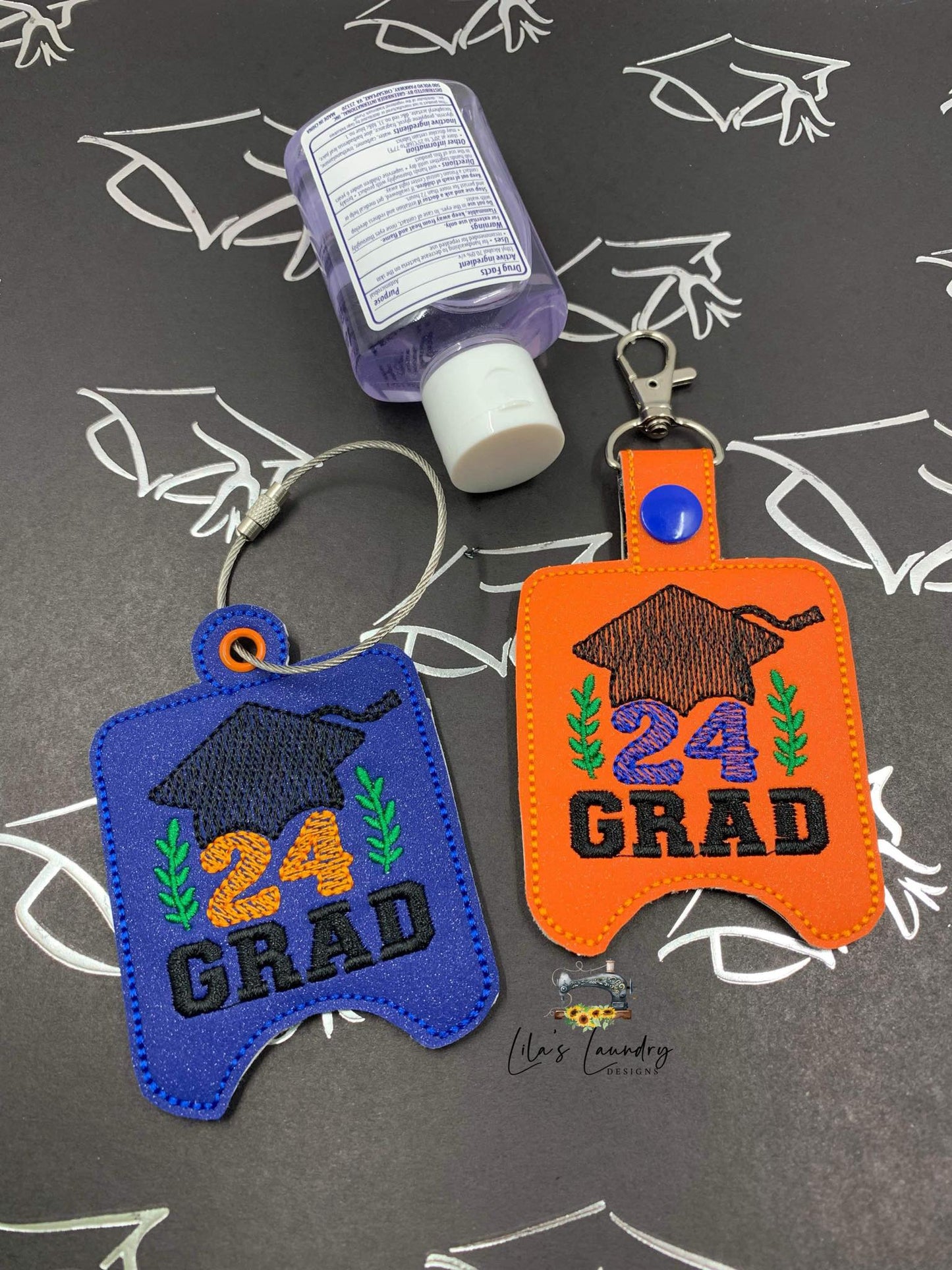 24 Grad Sanitizer Holders - Digital Embroidery Design