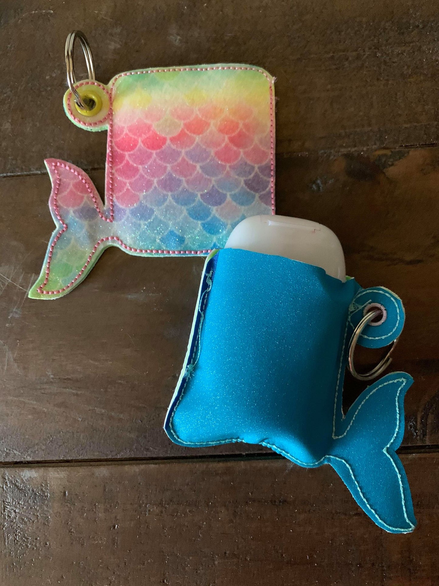 Mermaid Vibes Sanitizer Holders - DIGITAL Embroidery DESIGN