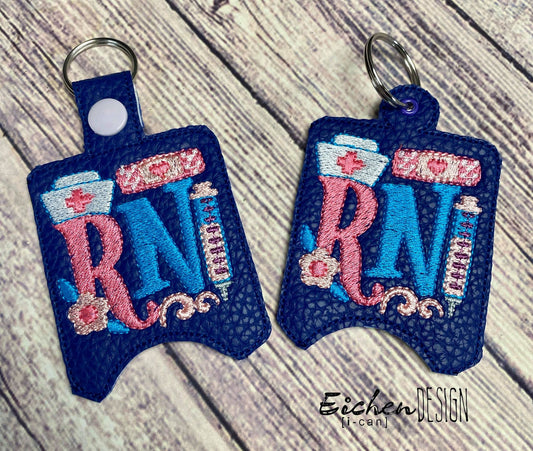 RN Sanitizer Holders - DIGITAL Embroidery DESIGN