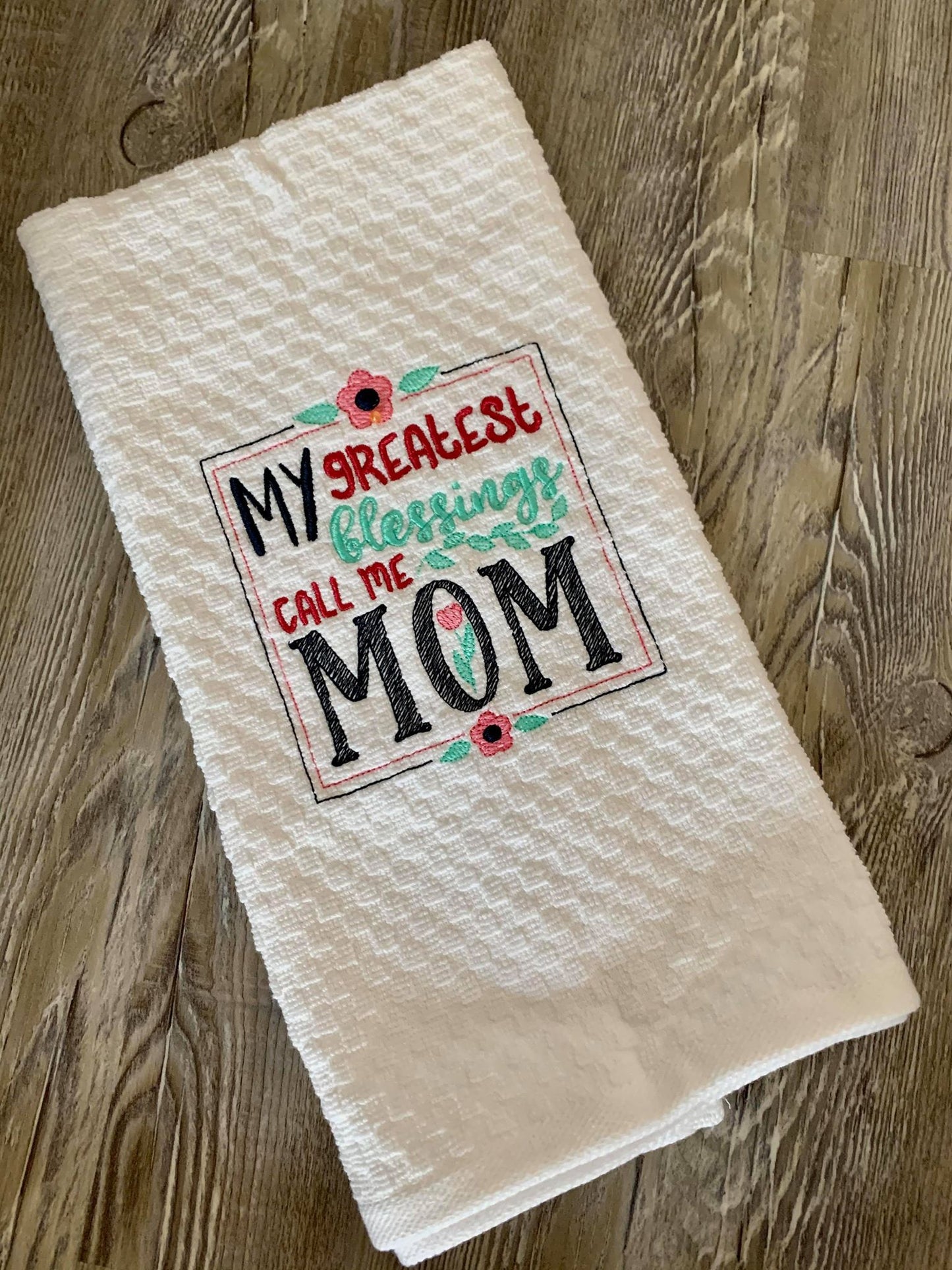 My Greatest Blessings - 3 Sizes - Digital Embroidery Design