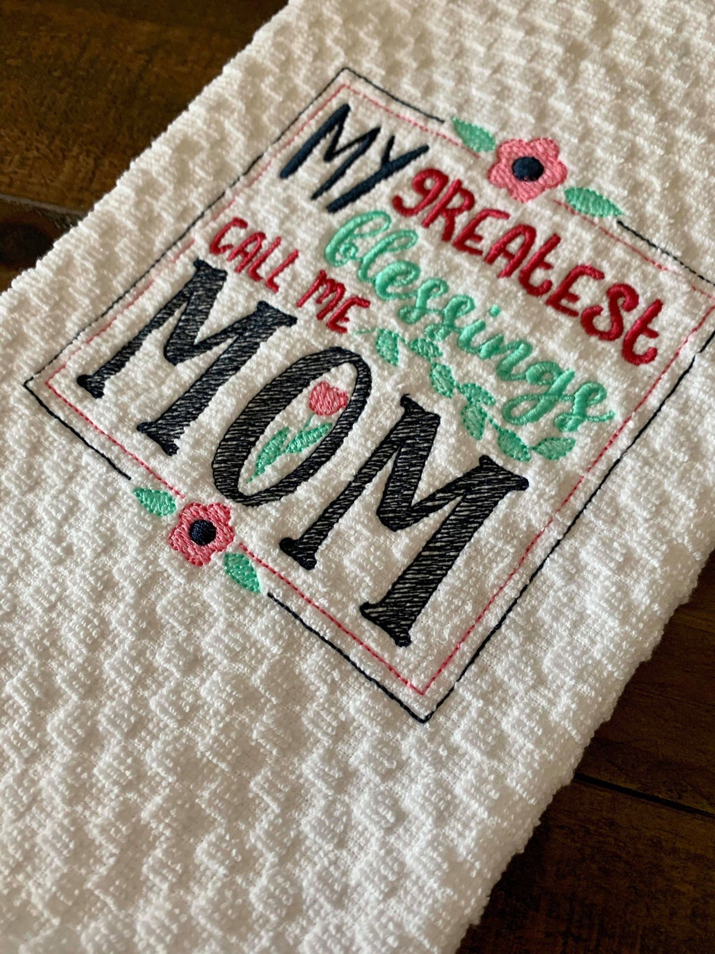 My Greatest Blessings - 3 Sizes - Digital Embroidery Design