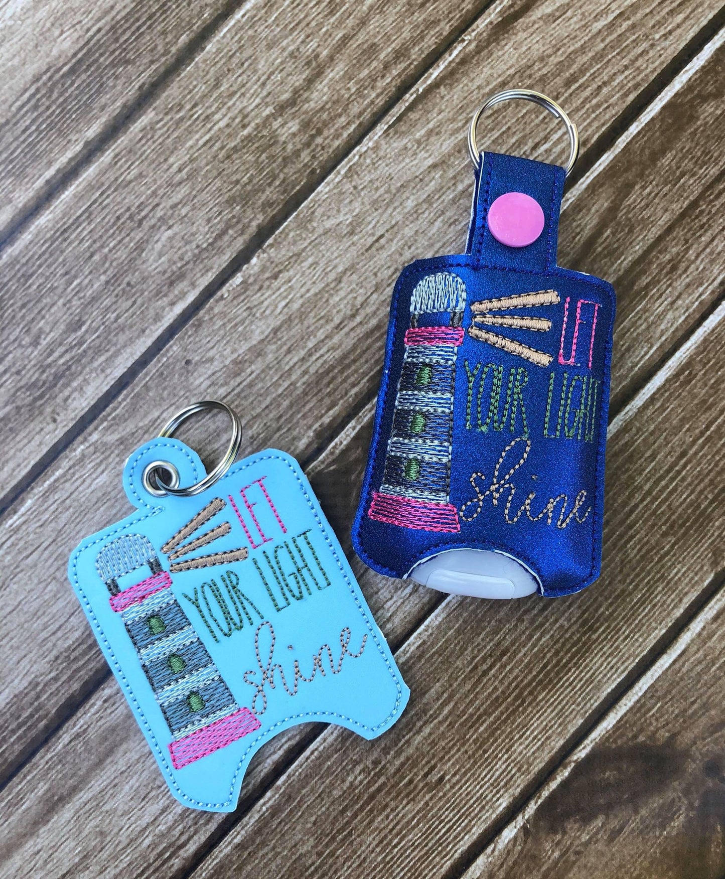 Let your light shine Sanitizer Holders - DIGITAL Embroidery DESIGN