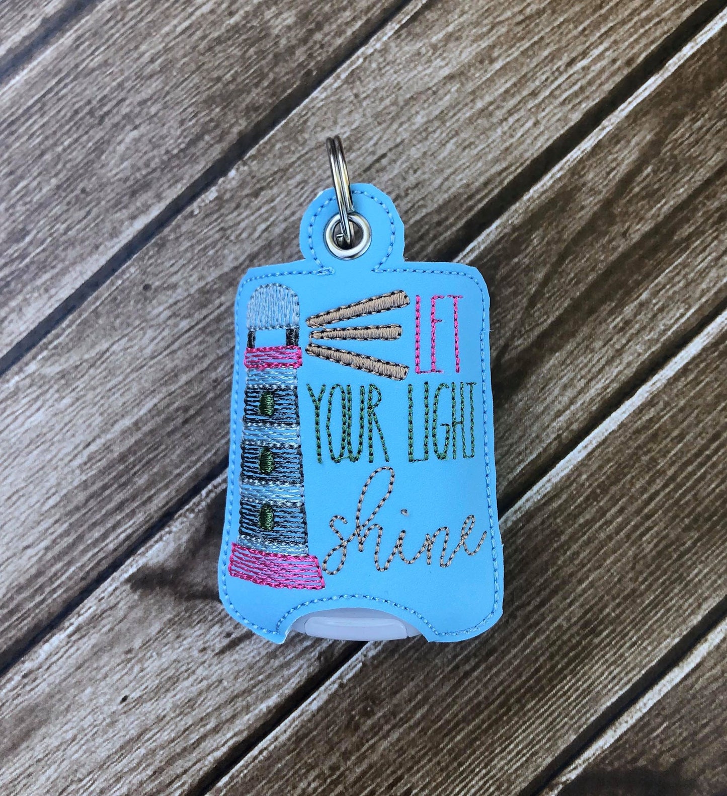 Let your light shine Sanitizer Holders - DIGITAL Embroidery DESIGN