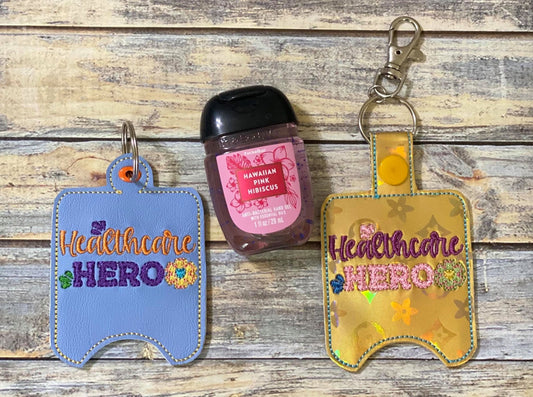 Healthcare Hero Sanitizer Holders - DIGITAL Embroidery DESIGN