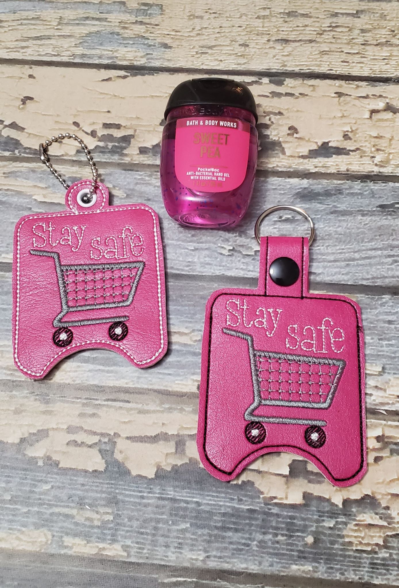 Stay Safe Sanitizer Holders - DIGITAL Embroidery DESIGN