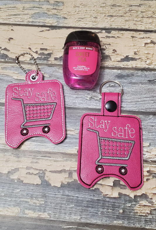 Stay Safe Sanitizer Holders - DIGITAL Embroidery DESIGN