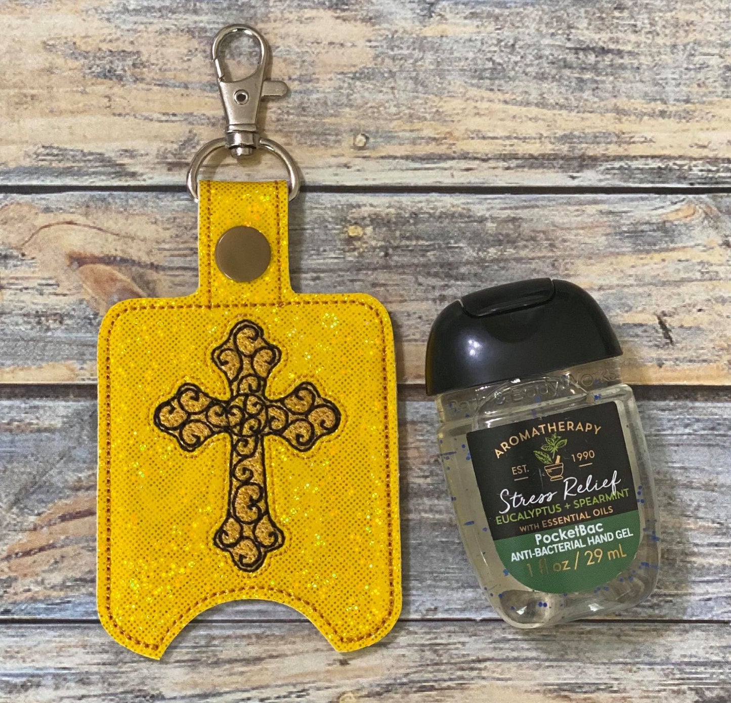 Cross Sanitizer Holders - DIGITAL Embroidery DESIGN