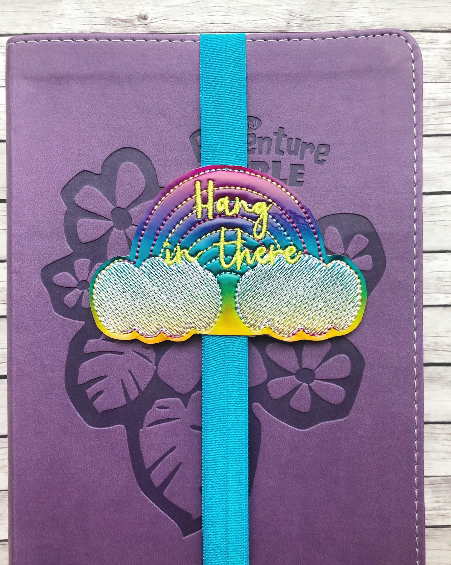 Hang in there Book Band - Digital Embroidery Design