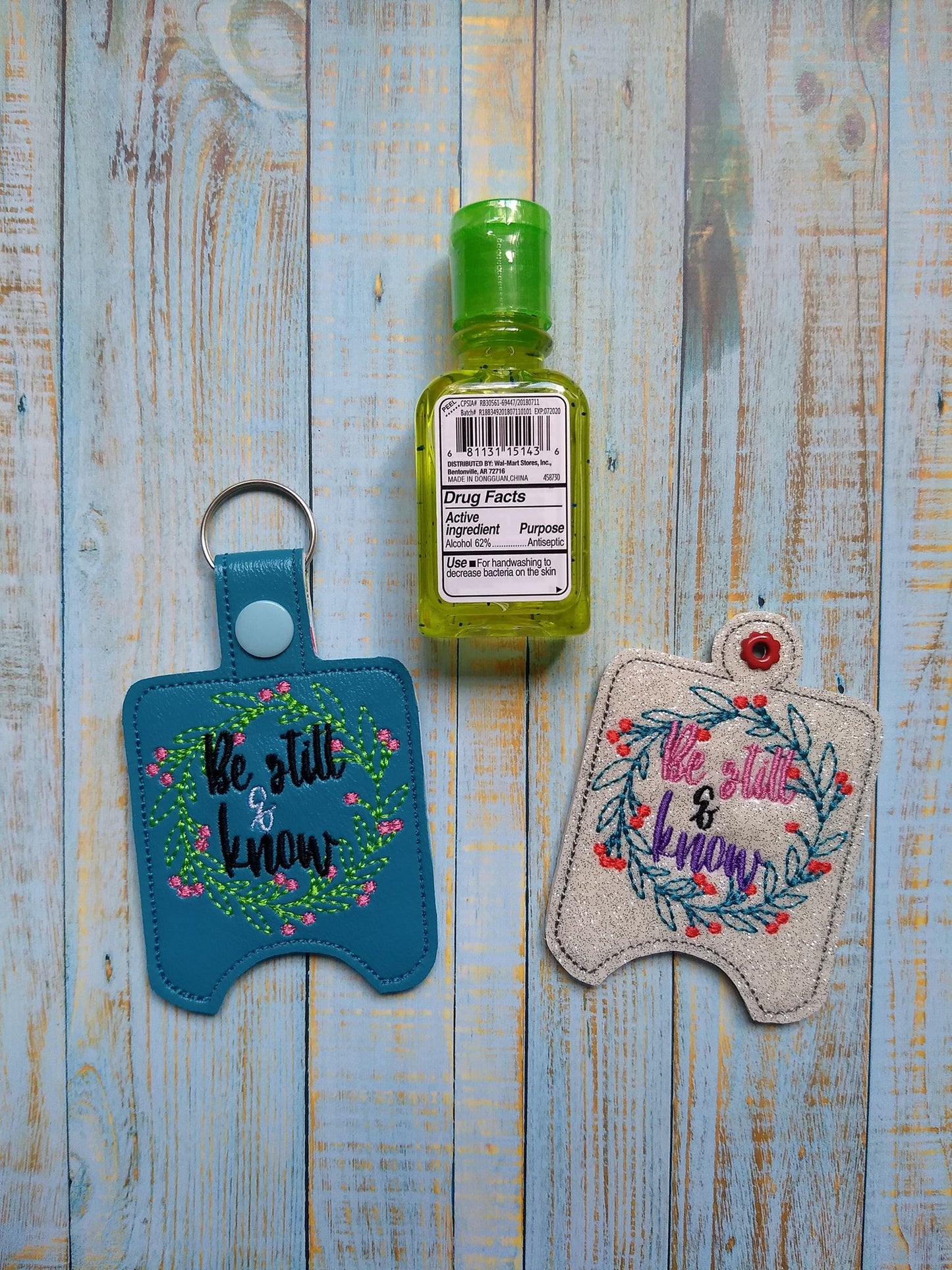 Be Still and Know Sanitizer Holders - DIGITAL Embroidery DESIGN