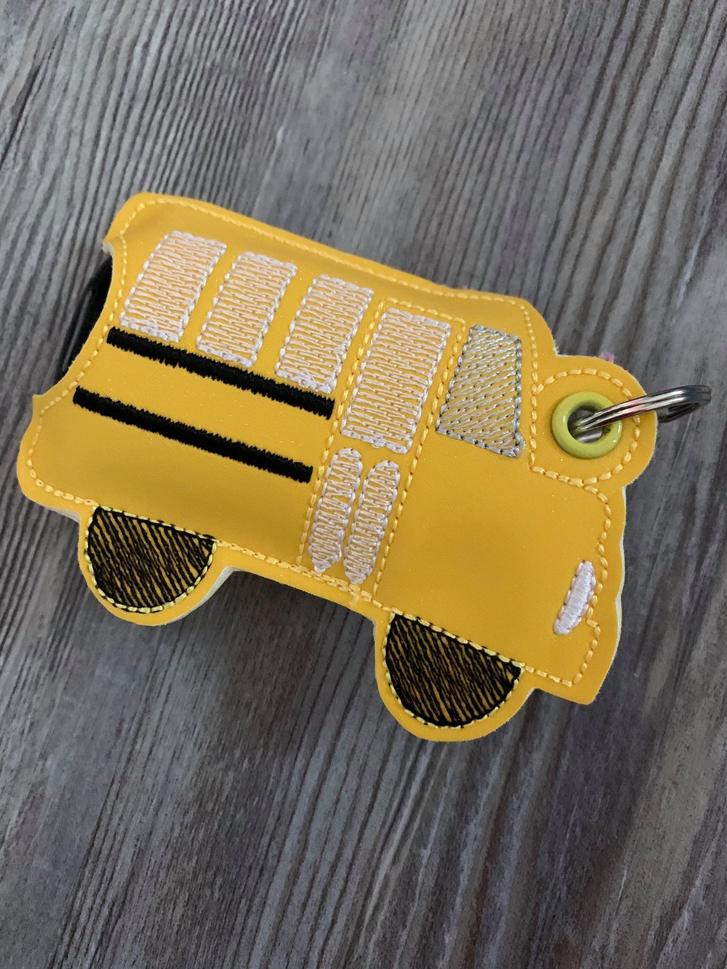 School Bus Sanitizer Holders - DIGITAL Embroidery DESIGN