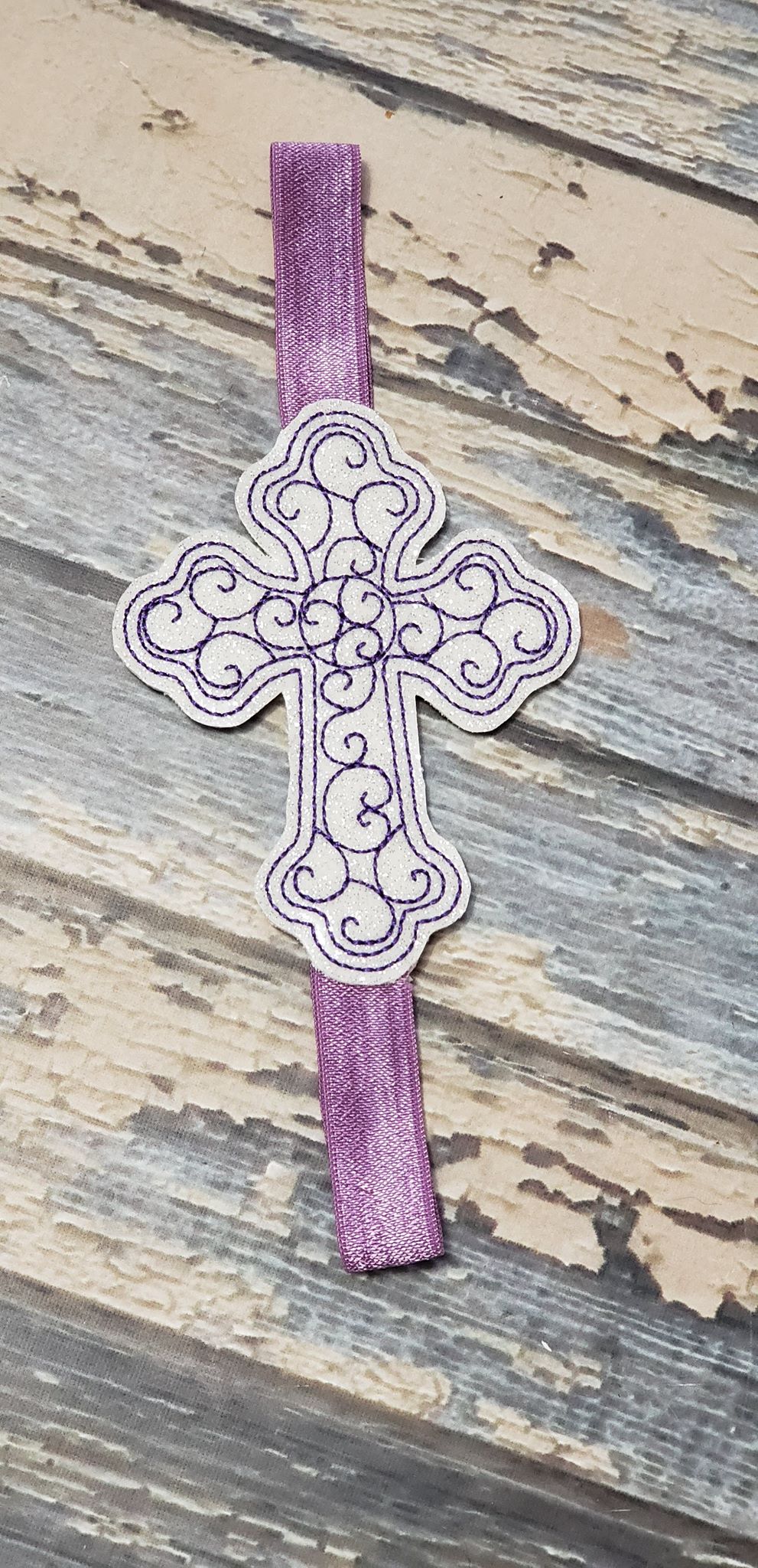 Cross Book Band - Digital Embroidery Design
