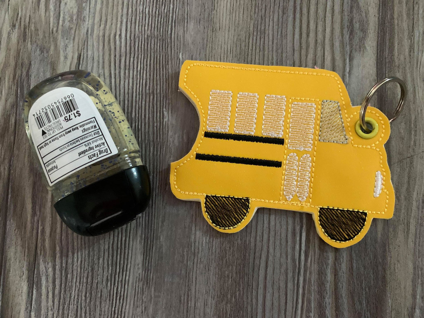 School Bus Sanitizer Holders - DIGITAL Embroidery DESIGN