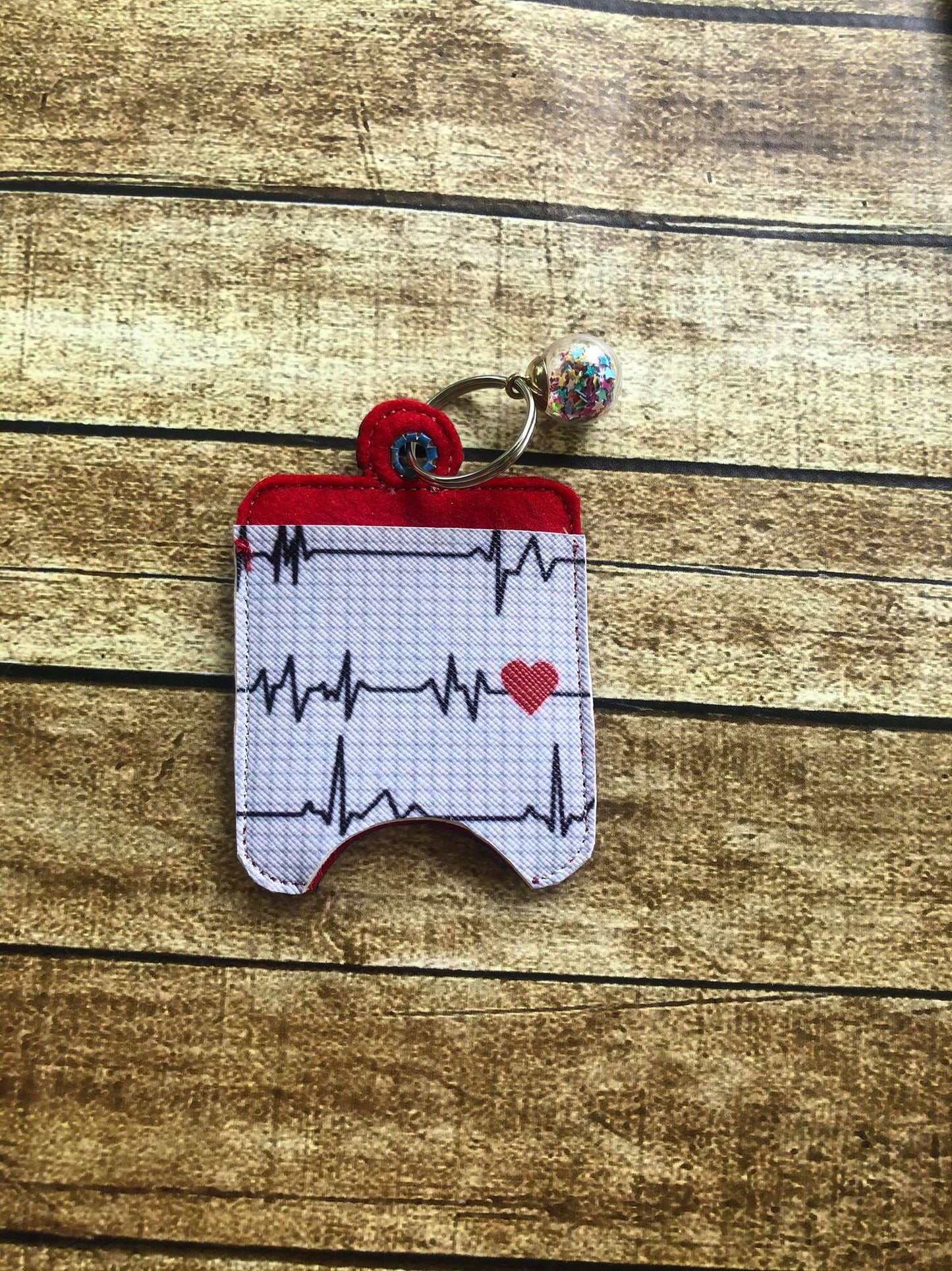 This Hero Wears Scrubs Sanitizer Holders - DIGITAL Embroidery DESIGN