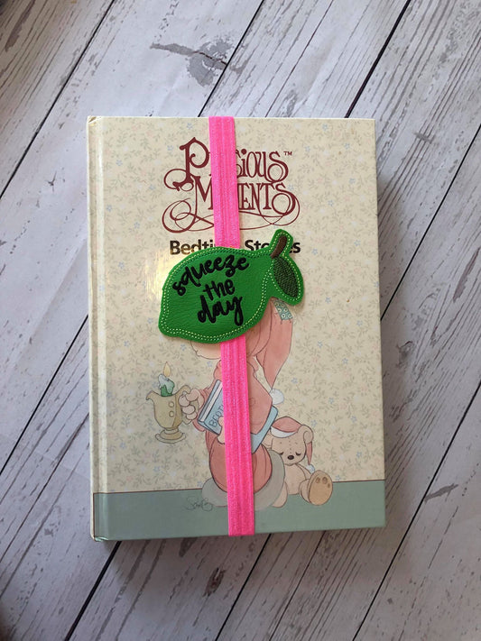 Squeeze the day Book Band - Digital Embroidery Design