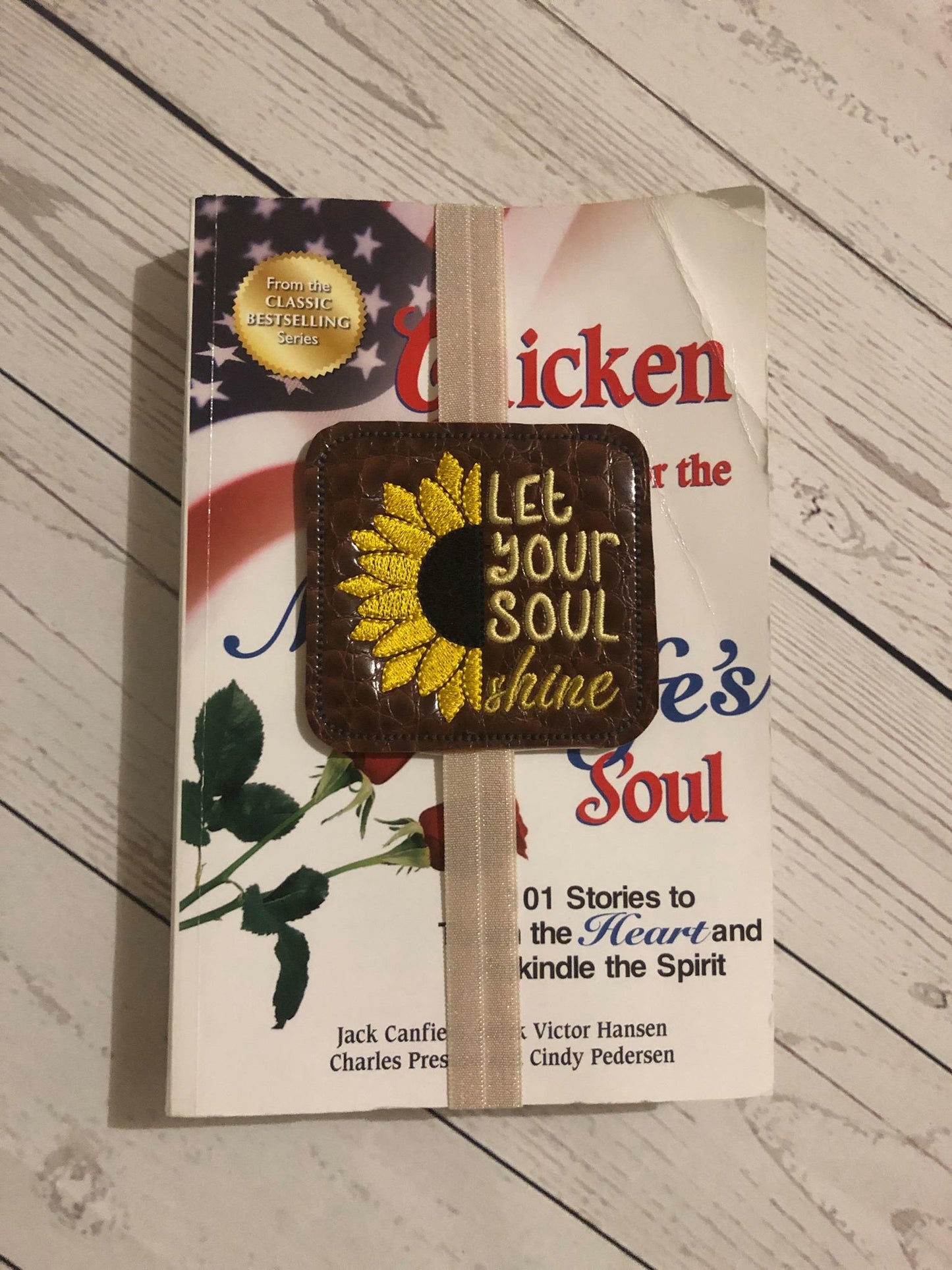 Let your soul shine Book Band - Digital Embroidery Design