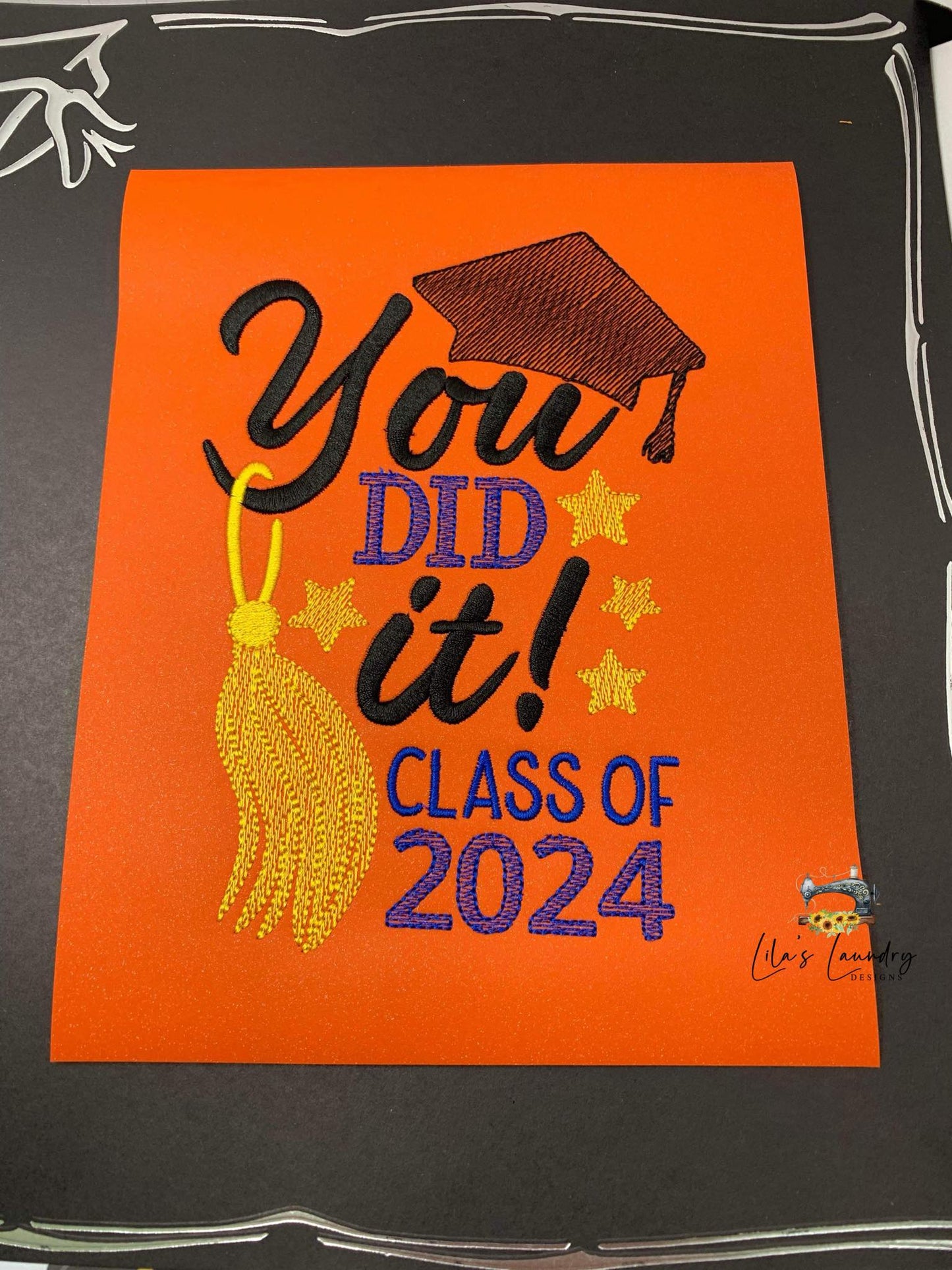 Class of 2024 - 4 Sizes - Digital Embroidery Design