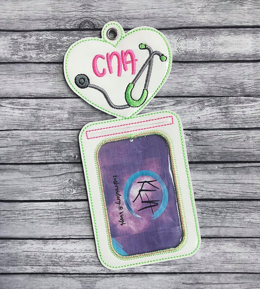 CNA Vertical ID Holder 5x7 only