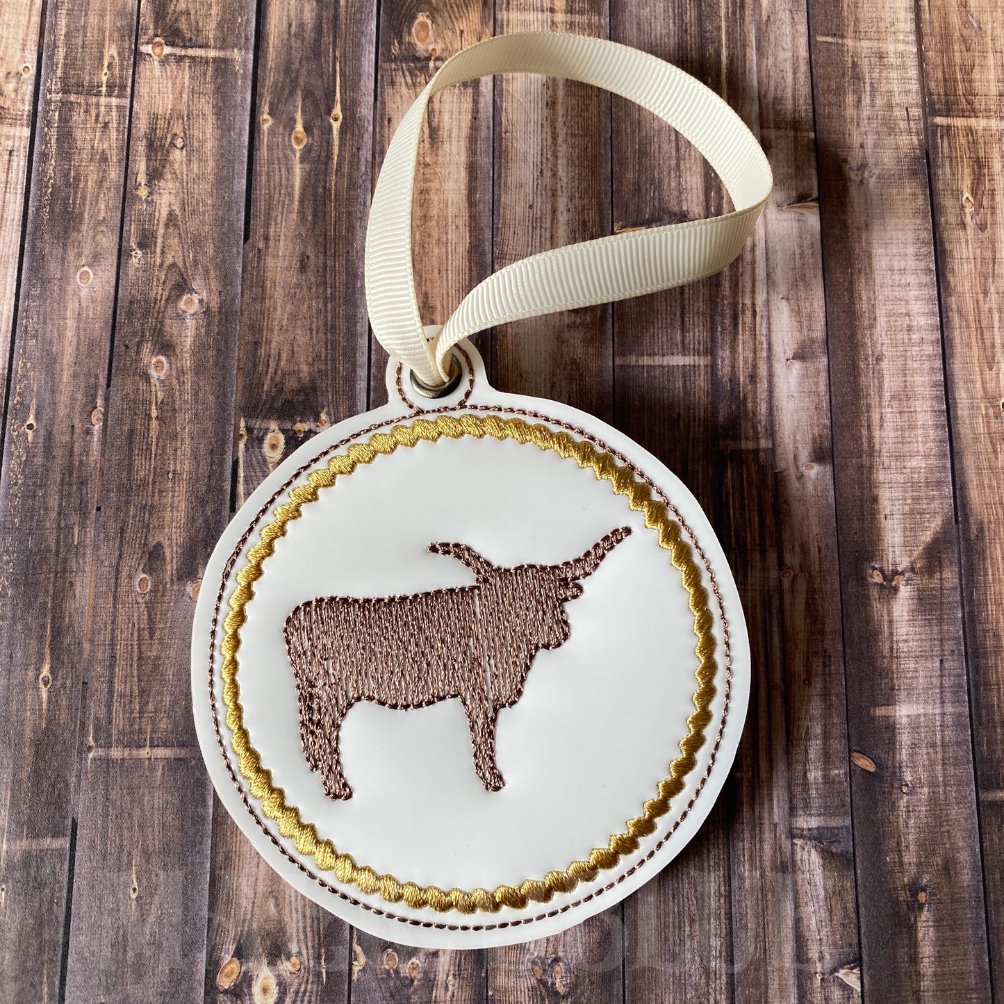 Ranch Ornament Set - Set of 6 - Digital Embroidery Design