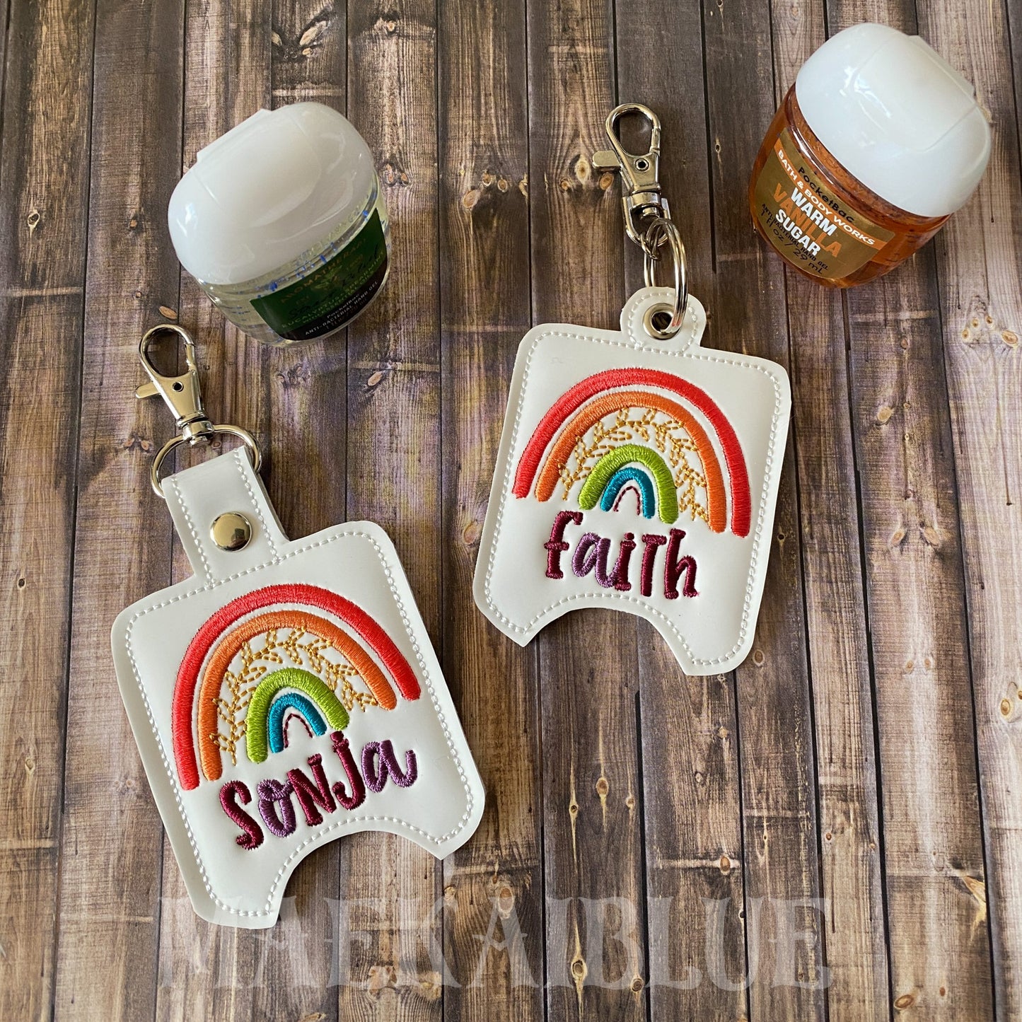 Boho Rainbow Sanitizer Holders - DIGITAL Embroidery DESIGN