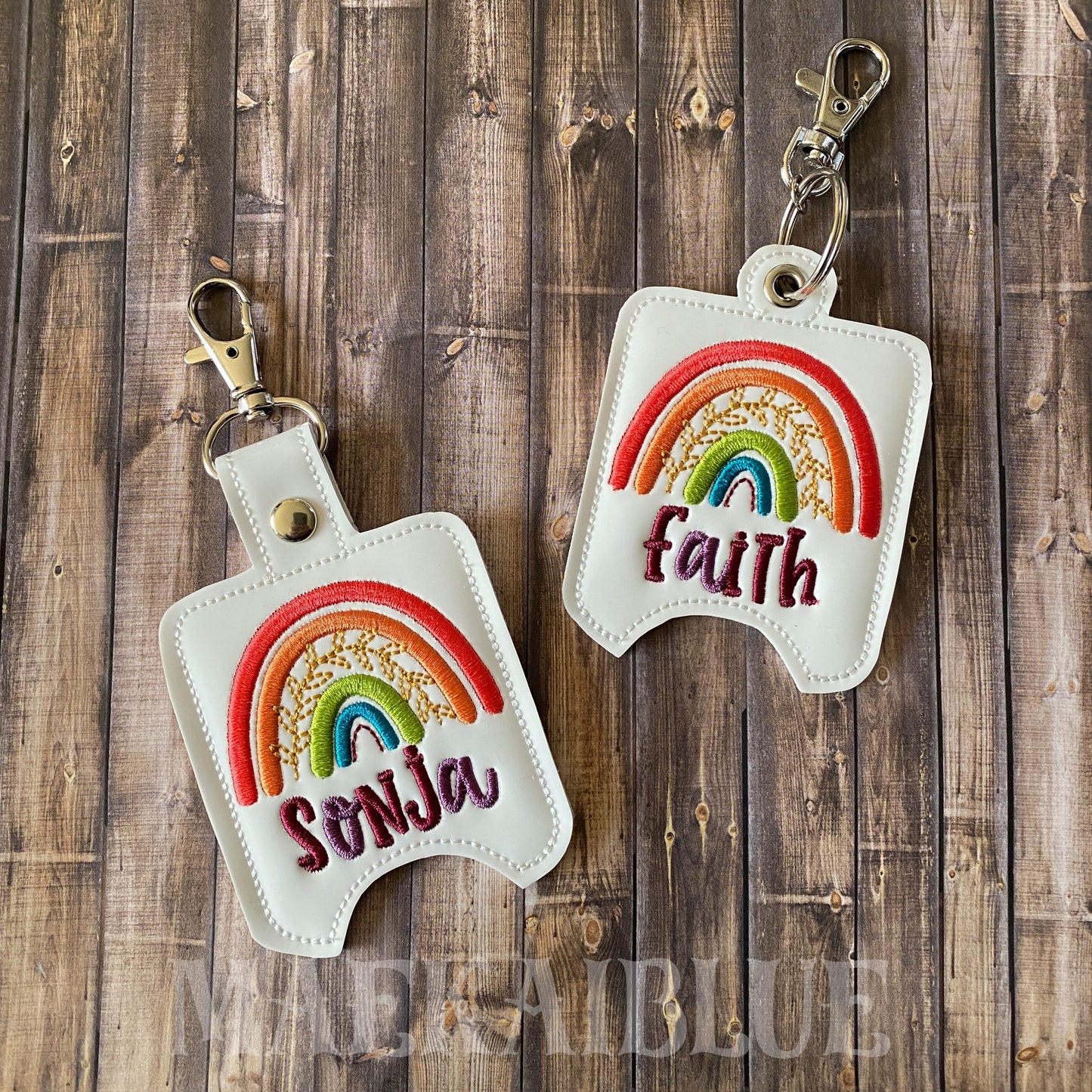 Boho Rainbow Sanitizer Holders - DIGITAL Embroidery DESIGN