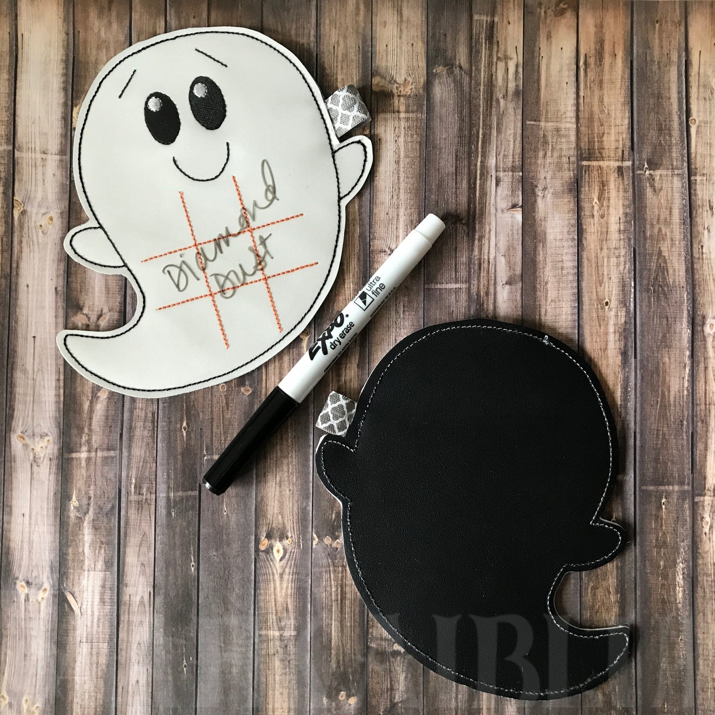 Ghost Tic Tac Toe Boards - 4 sizes - Digital Embroidery Design