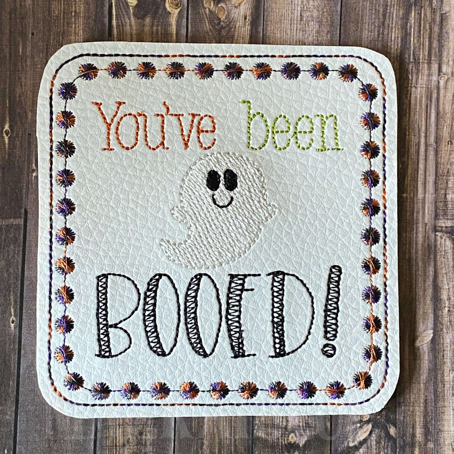 You've Been Booed Feltie - Digital Embroidery Design
