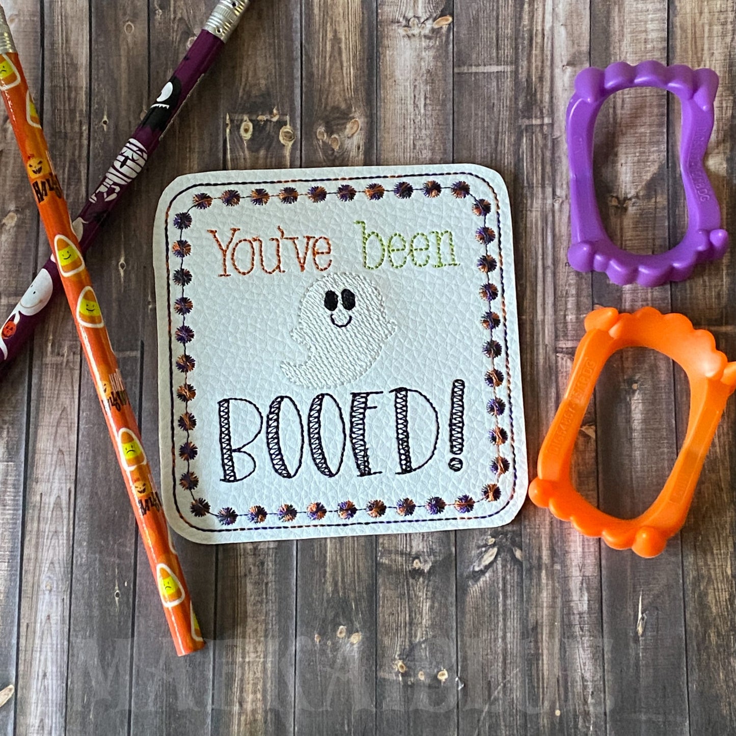 You've Been Booed Feltie - Digital Embroidery Design