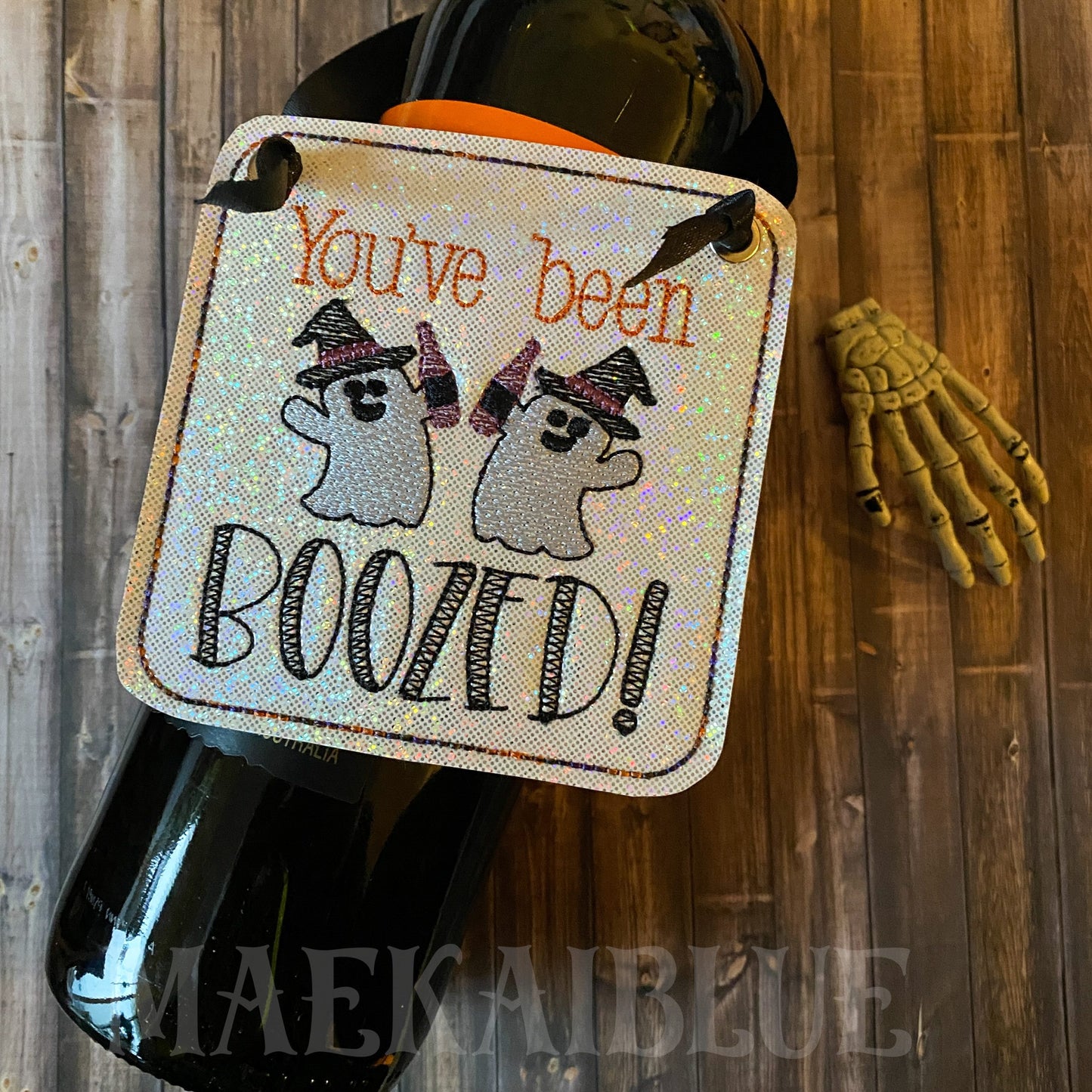 You've Been Boozed Feltie - Digital Embroidery Design