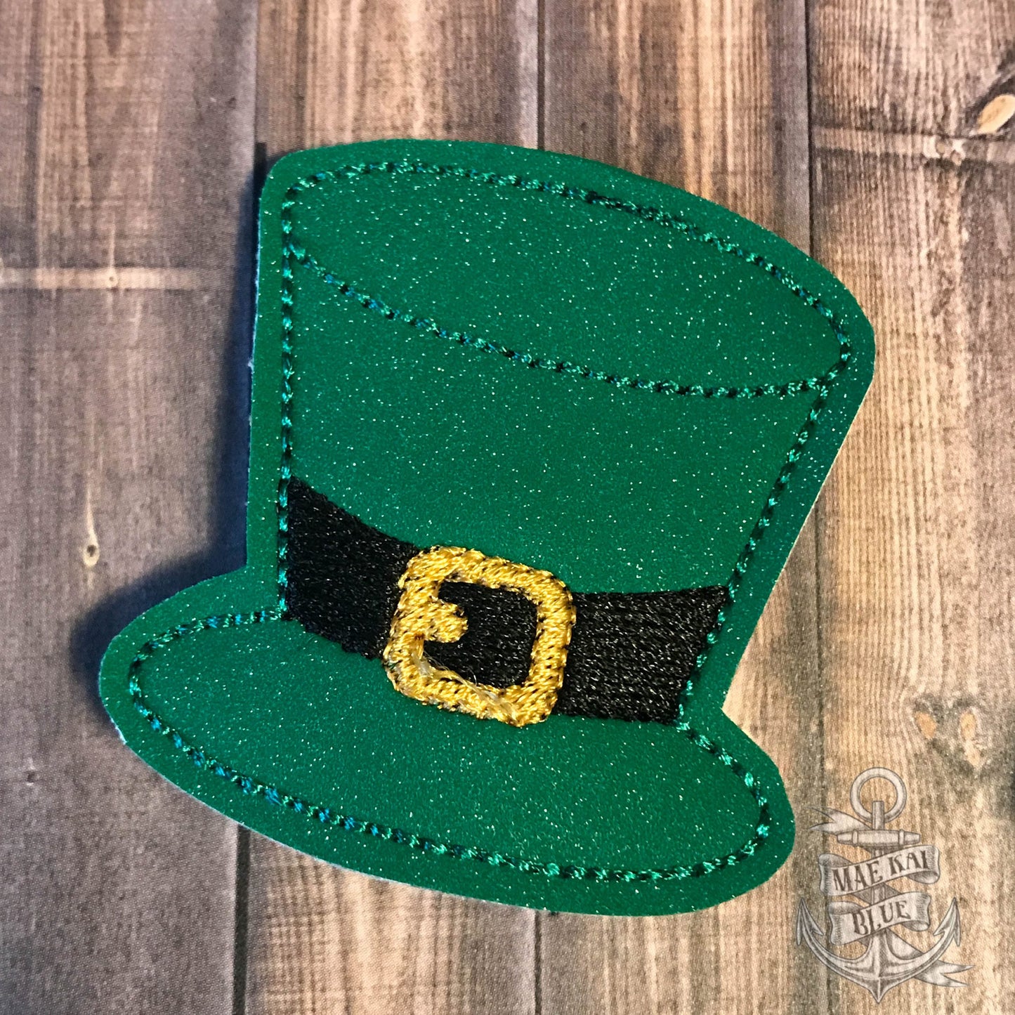 Leprechaun Hat Felties - 3 sizes - 4x4 and 5x7 Grouped- Digital Embroidery Design