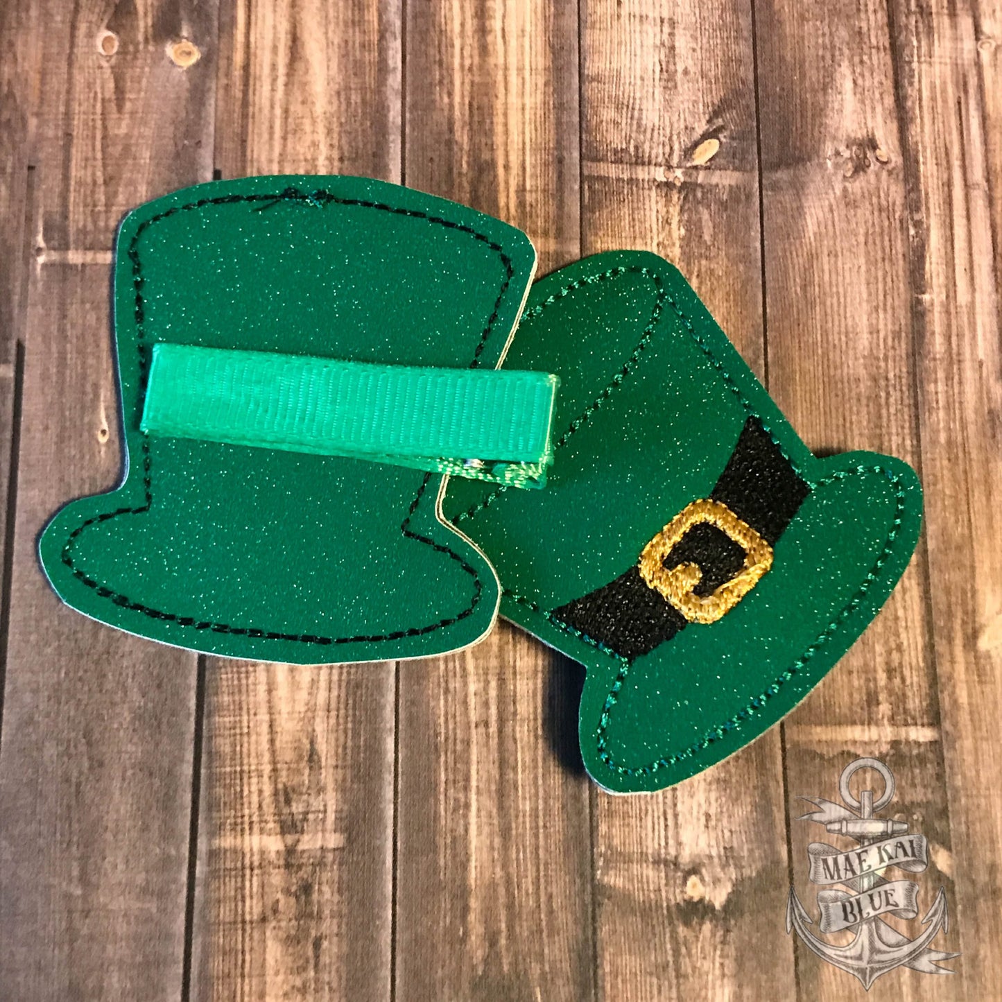 Leprechaun Hat Felties - 3 sizes - 4x4 and 5x7 Grouped- Digital Embroidery Design