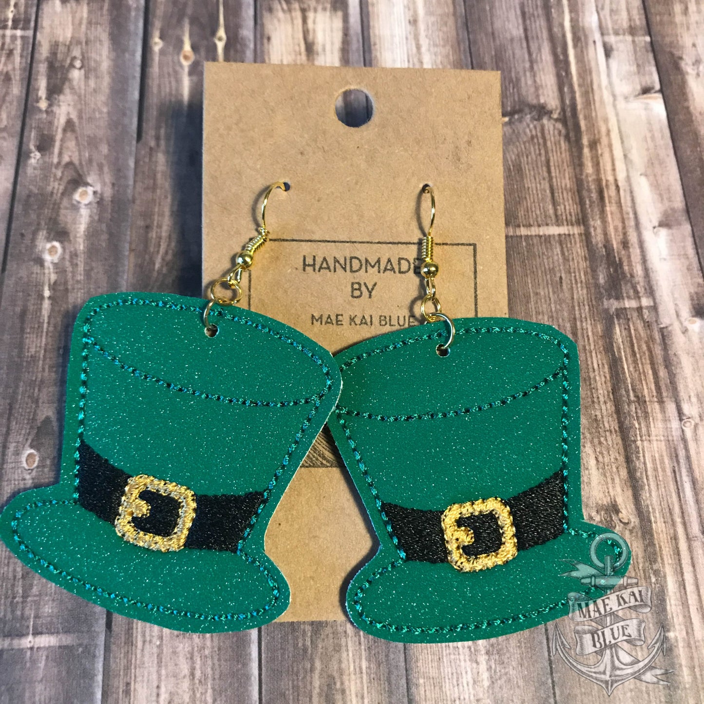Leprechaun Hat Felties - 3 sizes - 4x4 and 5x7 Grouped- Digital Embroidery Design