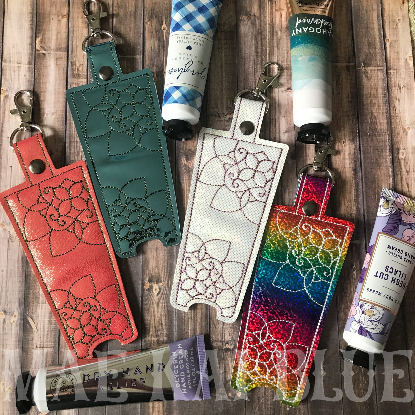Mandala Hand Cream Holder 5x7 - DIGITAL Embroidery DESIGN