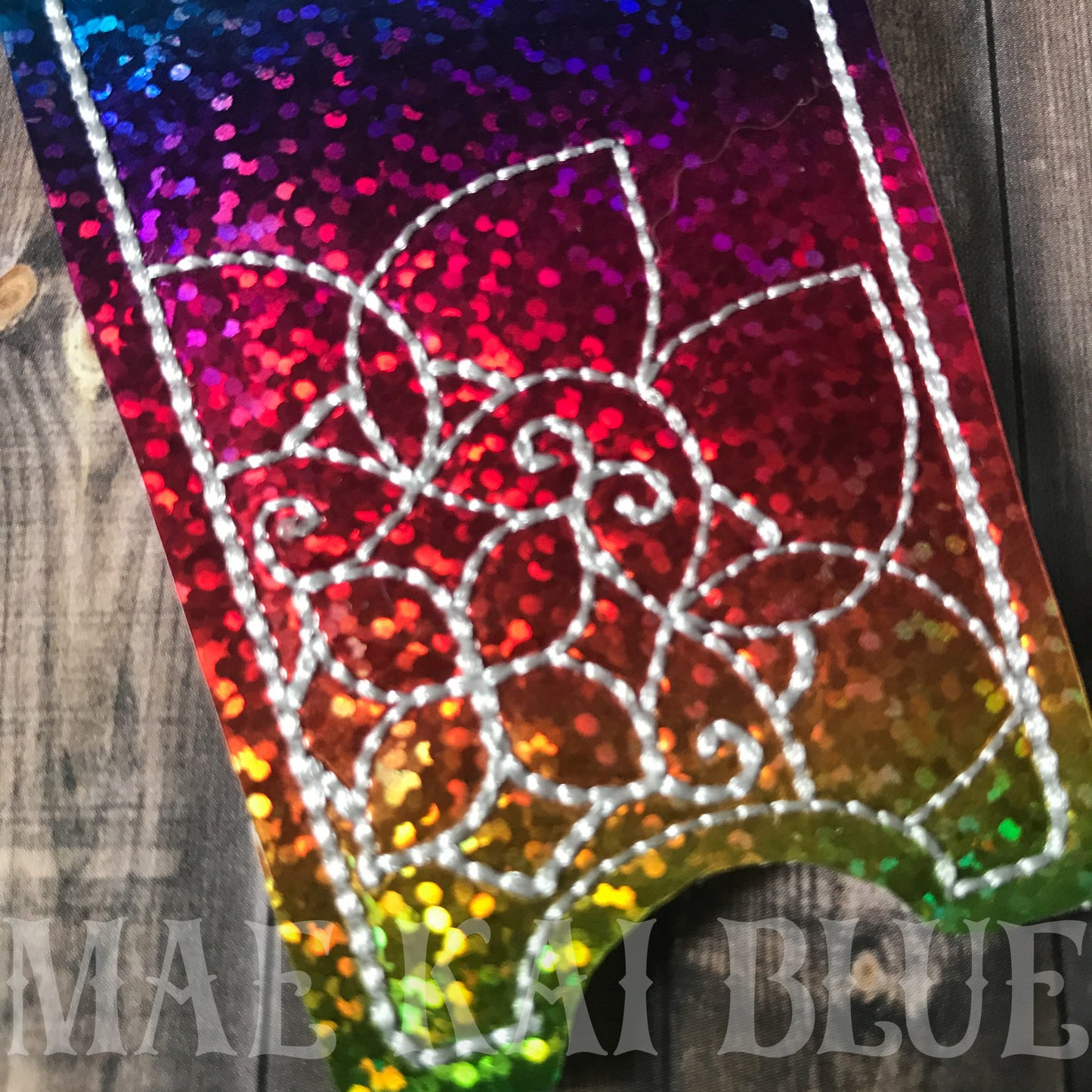 Mandala Hand Cream Holder 5x7 - DIGITAL Embroidery DESIGN